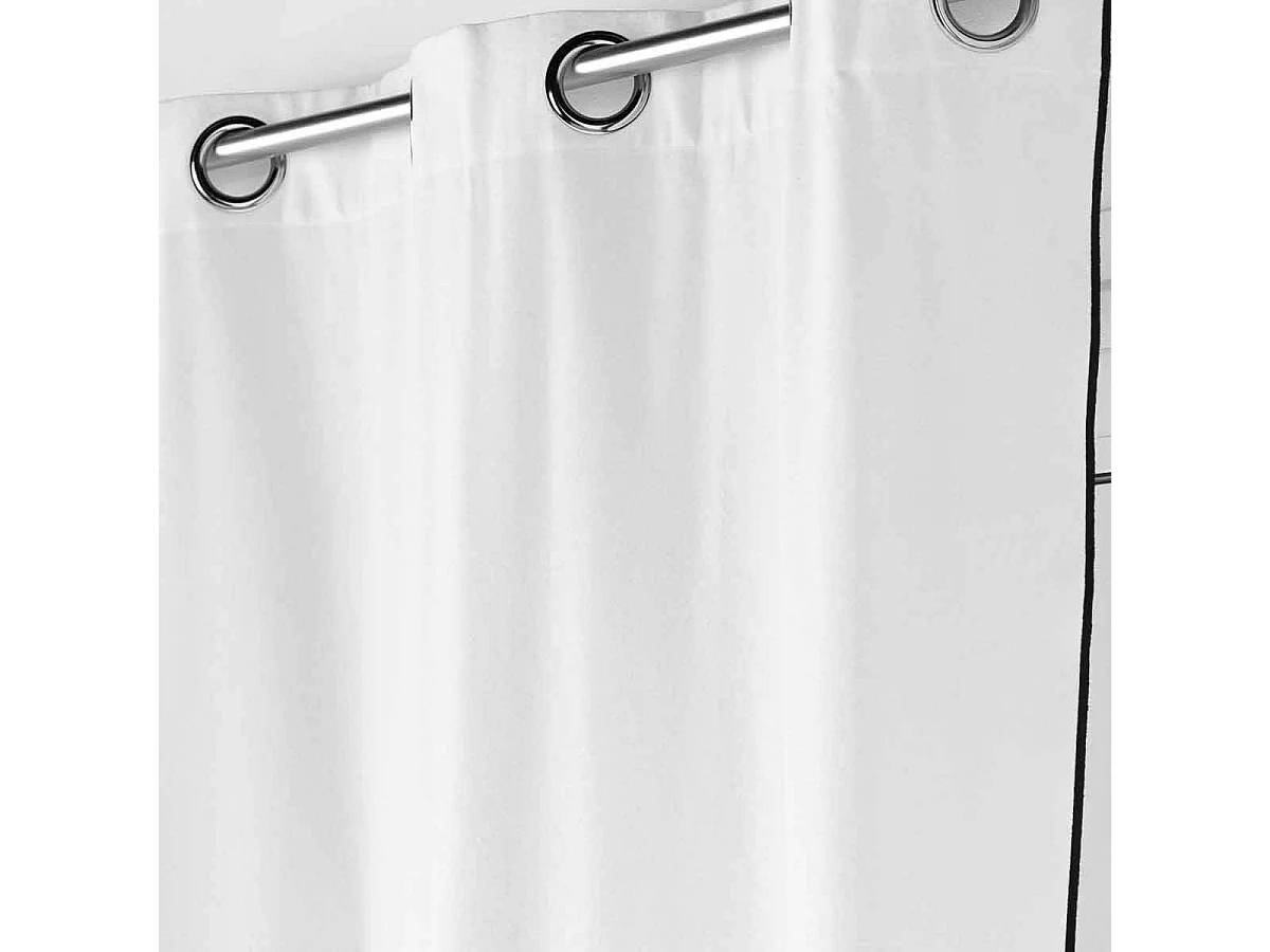 Rideau à Œillets "Mistraline" 140x240cm Blanc
