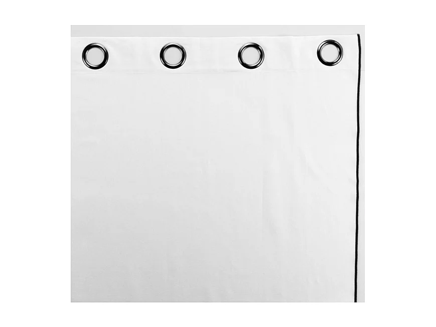 Rideau à Œillets "Mistraline" 140x240cm Blanc