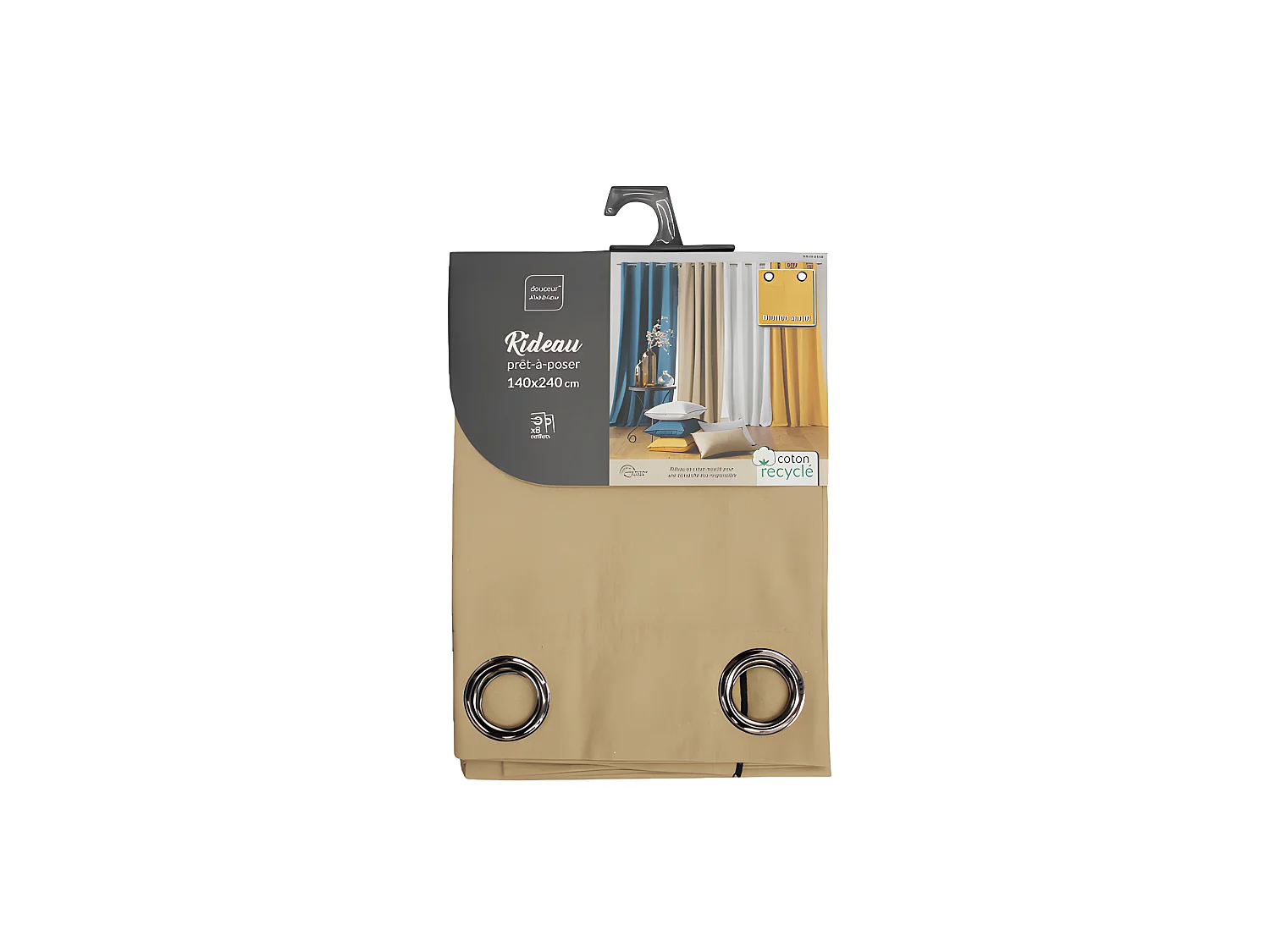 Rideau à Œillets "Mistraline" 140x240cm Lin