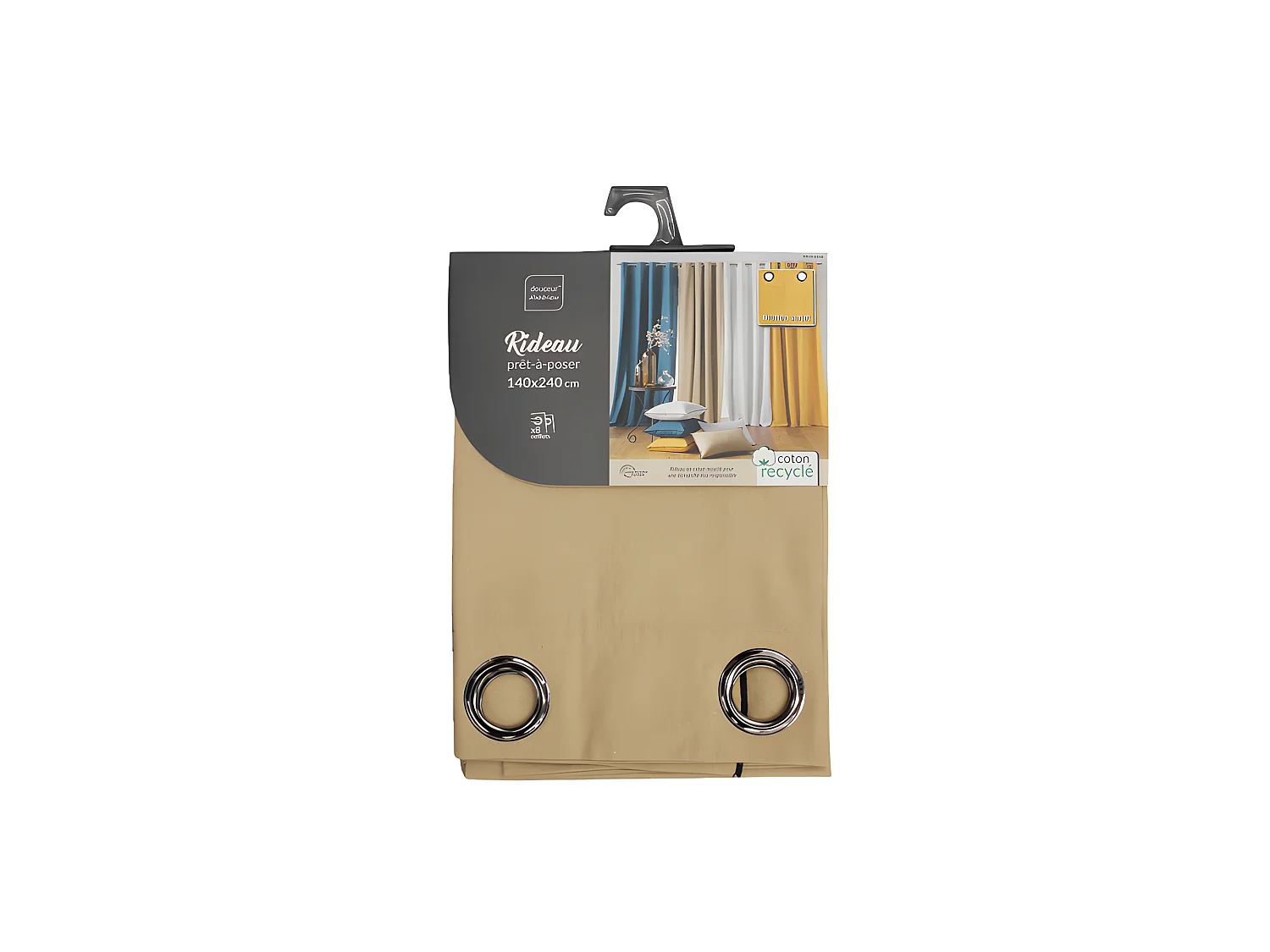 Rideau à Œillets "Mistraline" 140x240cm Lin