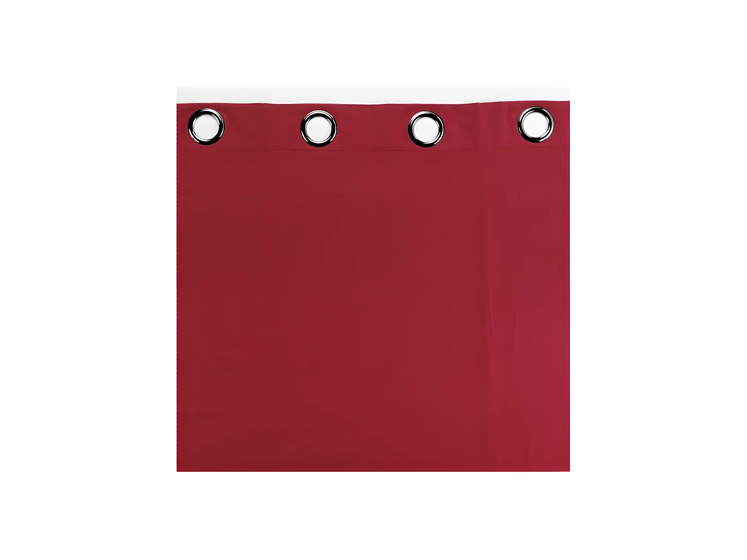 Rideau à Œillets "Mistraline" 140x240cm Bordeaux