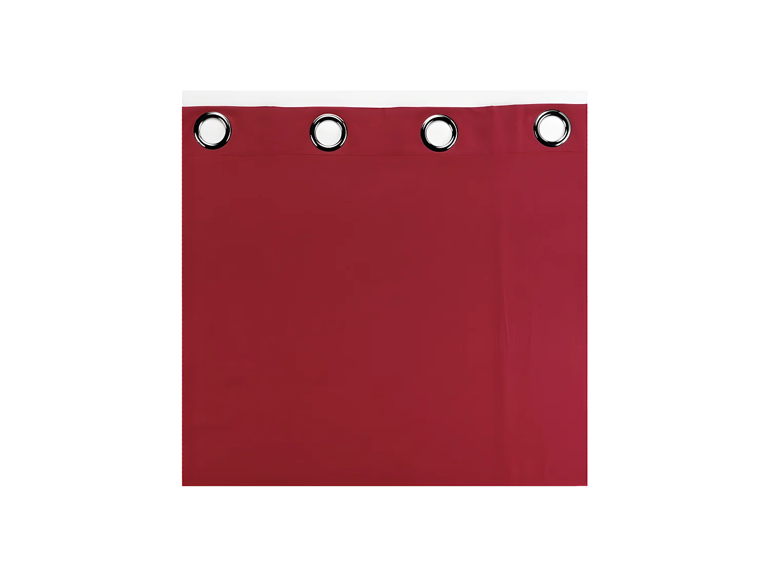 Rideau à Œillets "Mistraline" 140x240cm Bordeaux