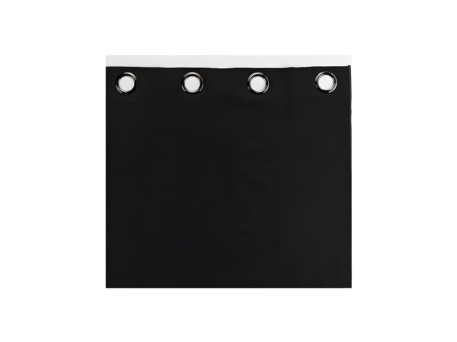 Rideau à Œillets "Mistraline" 140x240cm Noir