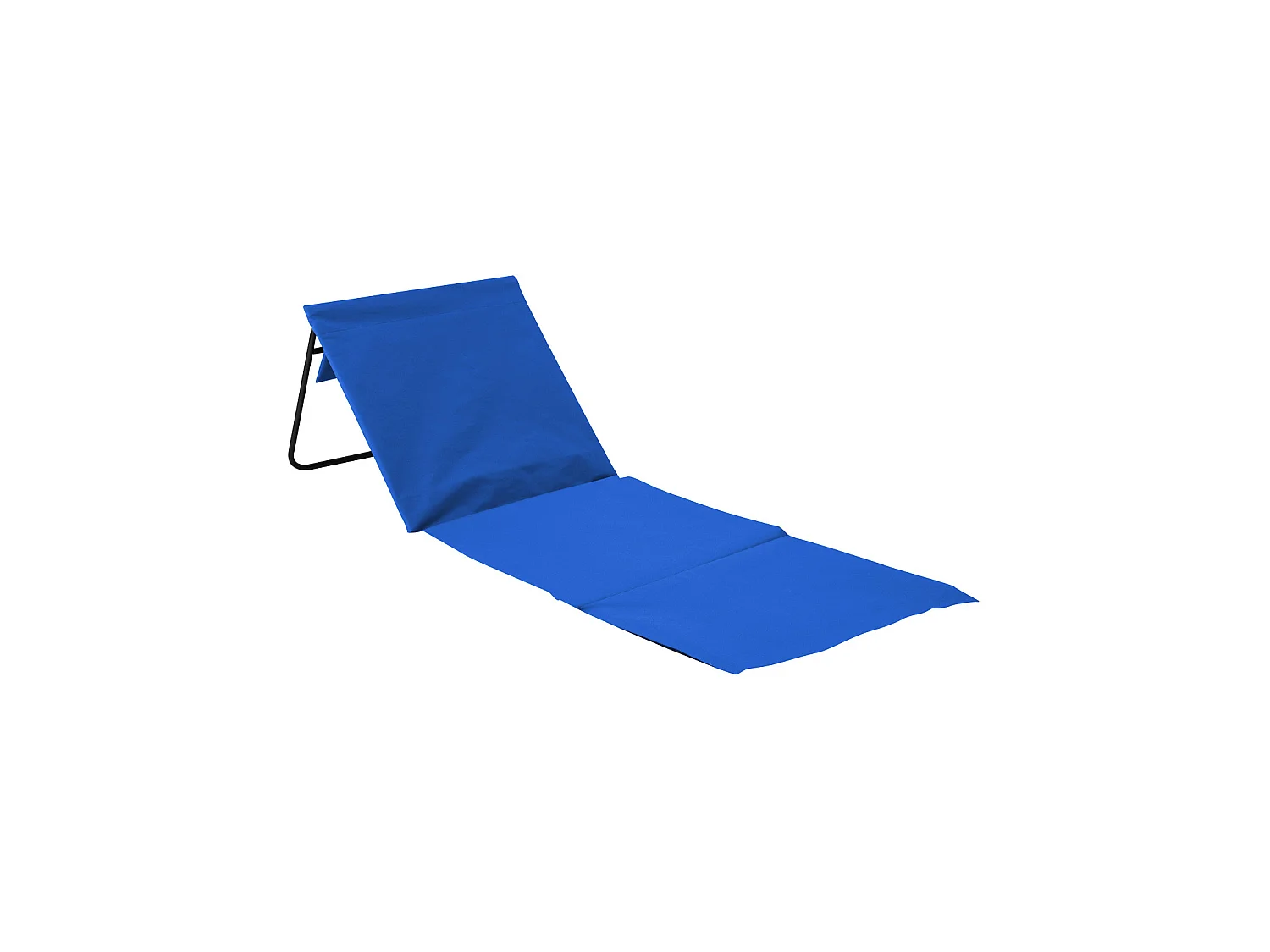 Tapis de plage pliable et rembourré avec dossier 149,5x51x42,5cm 7house