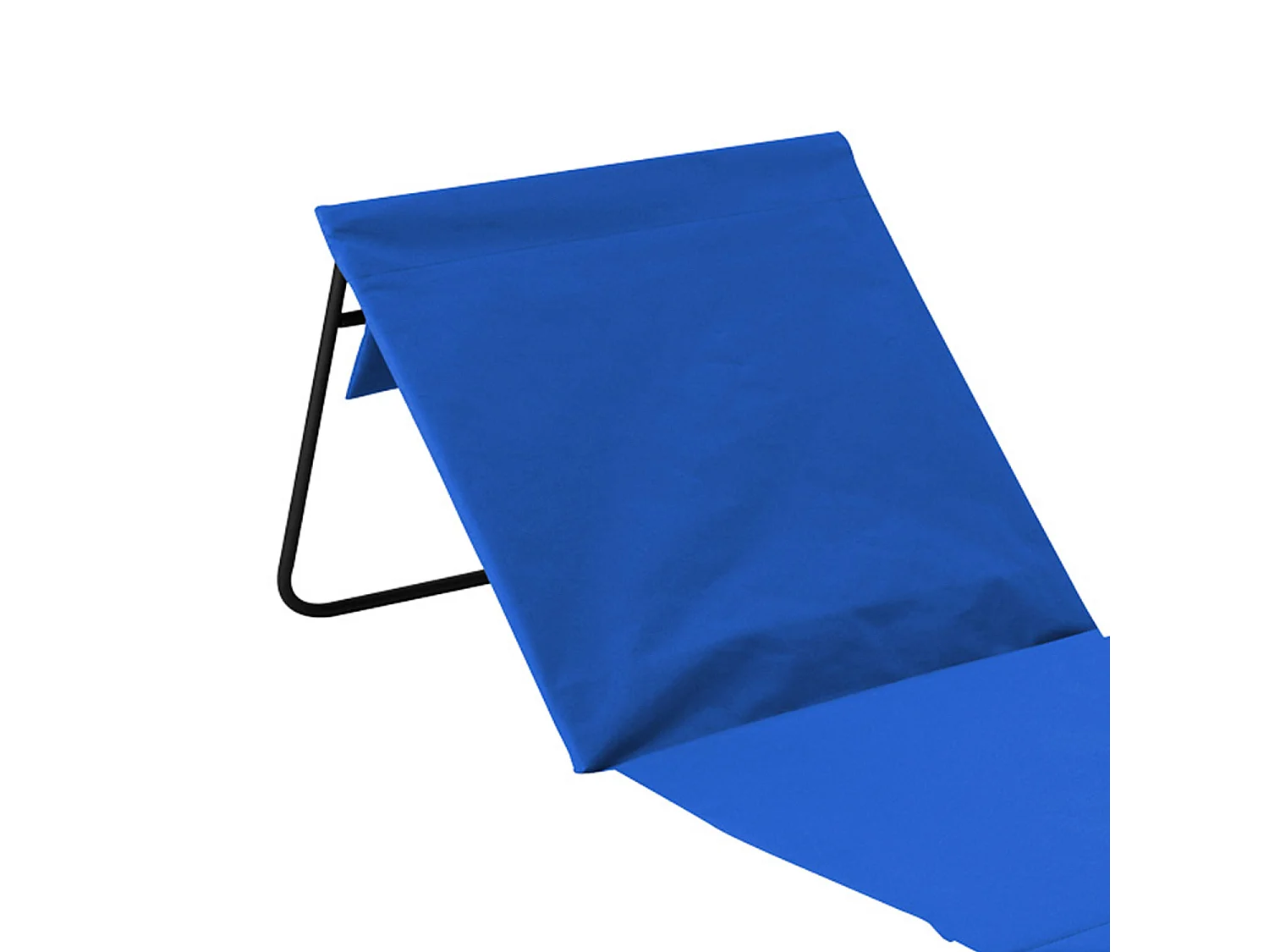 Tapis de plage pliable et rembourré avec dossier 149,5x51x42,5cm 7house