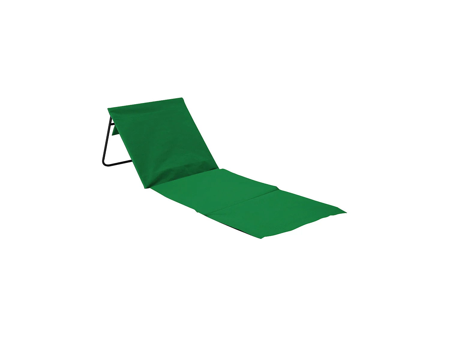Tapis de plage pliable et rembourré avec dossier 153x51x42cm 7house