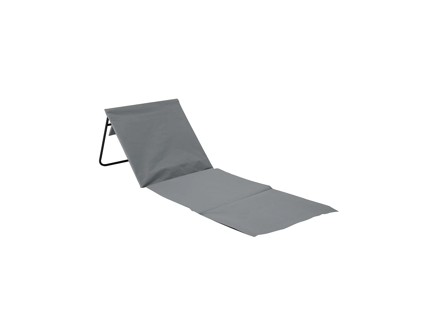 Tapis de plage pliable et rembourré avec dossier 149,5x51x42,5cm 7house