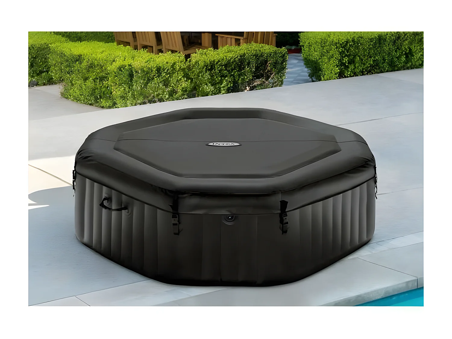 Spa hinchable Intex Jet & Bubble Deluxe 795L 4 personas Ø201x71 cm