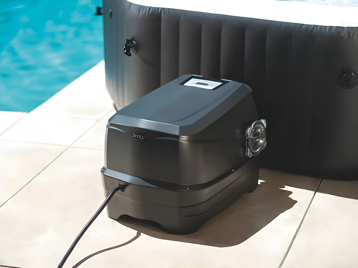 Spa hinchable Intex Jet & Bubble Deluxe 795L 4 personas Ø201x71 cm