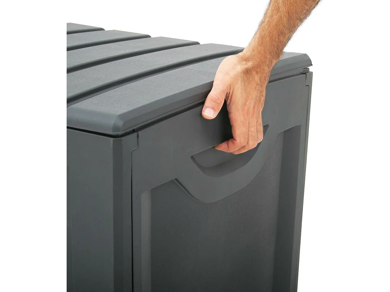 Coffre d'extérieur 340 Litres Résine 118x53x57cm O91