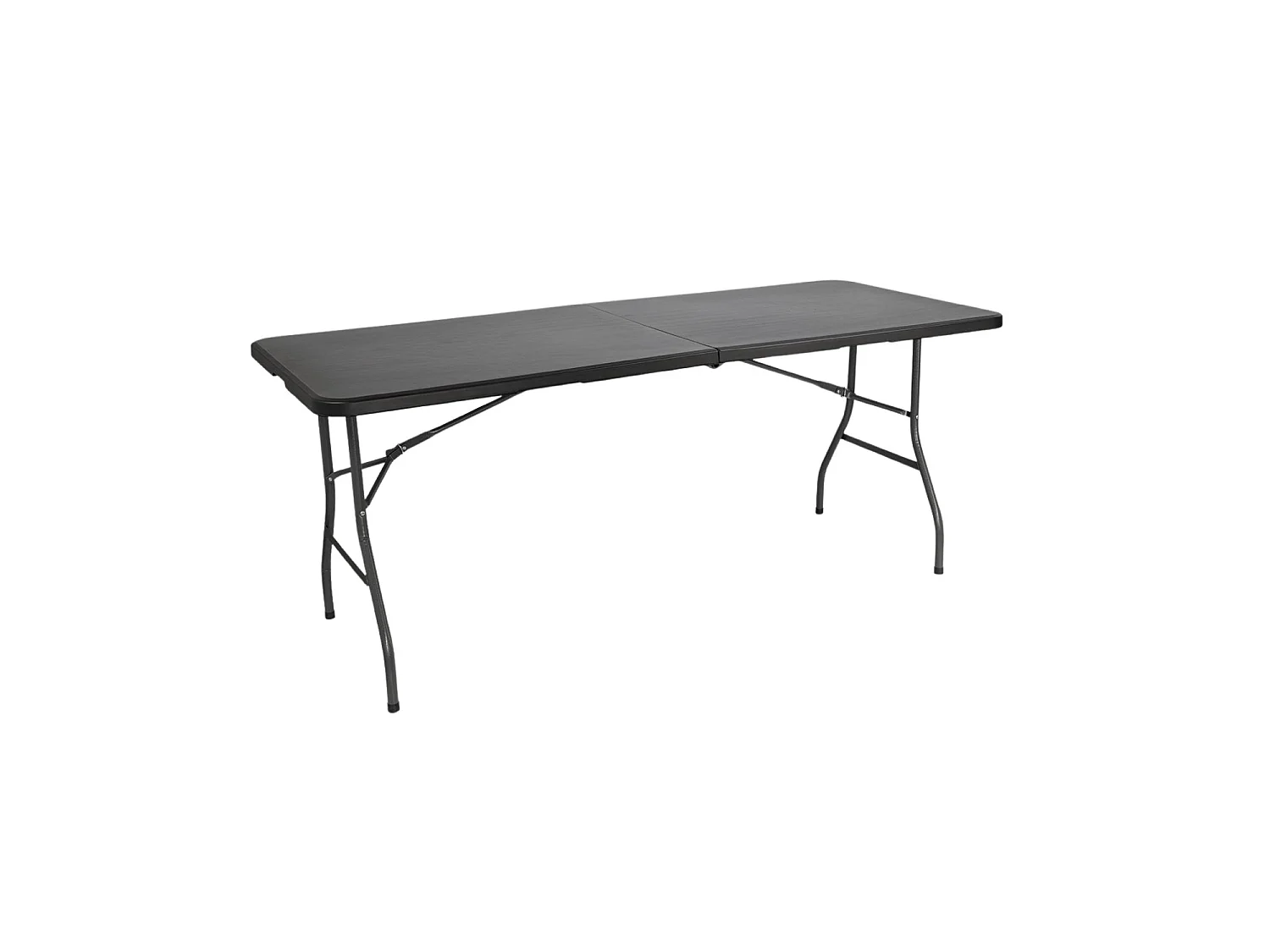 Conjunto Plegable Mesa 180cm y 6 Sillas con Asa Catering O91