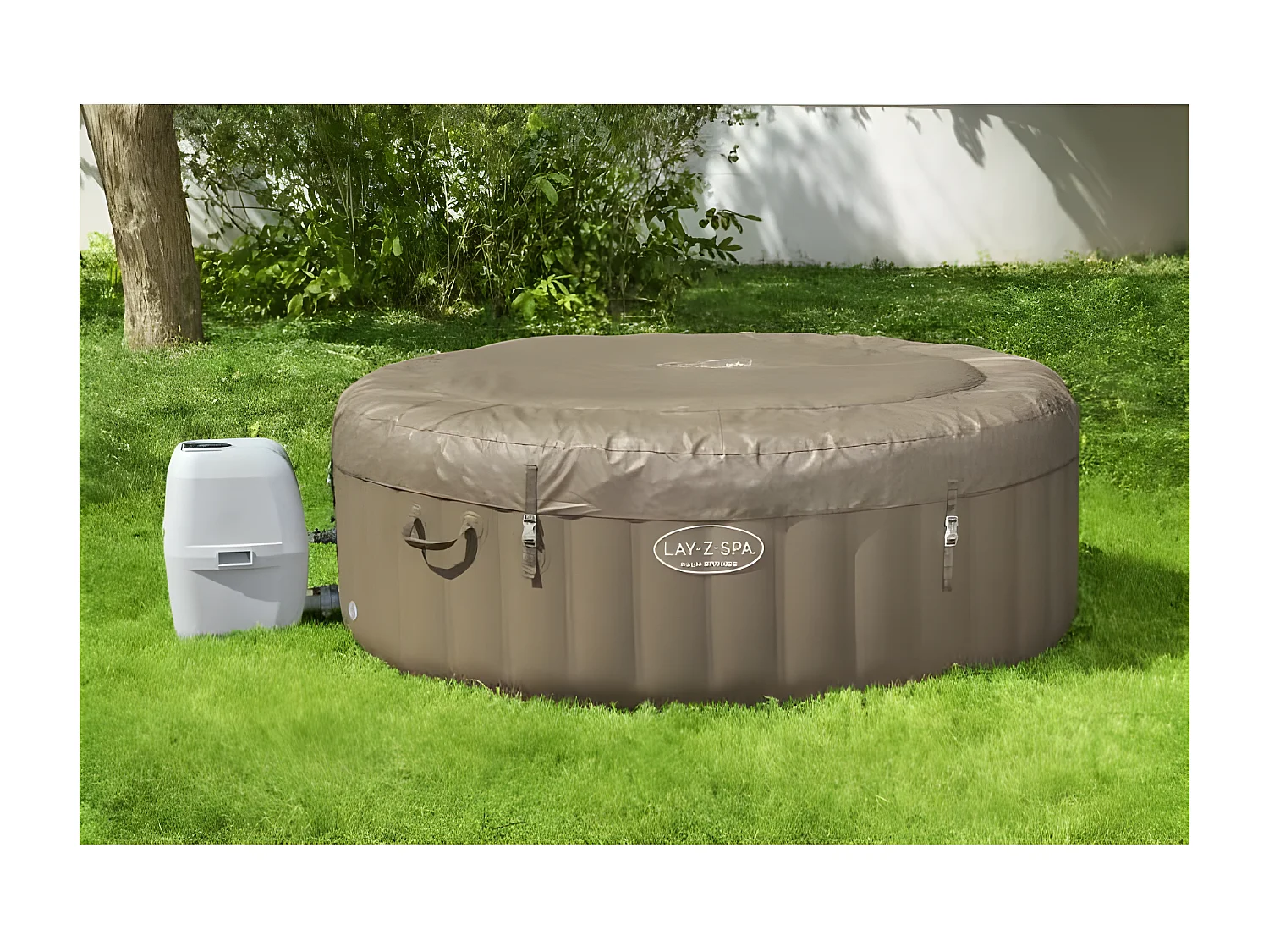 Spa gonflable Lay-Z-Spa Palm Springs rond Airjet 4/6 places - Bestway