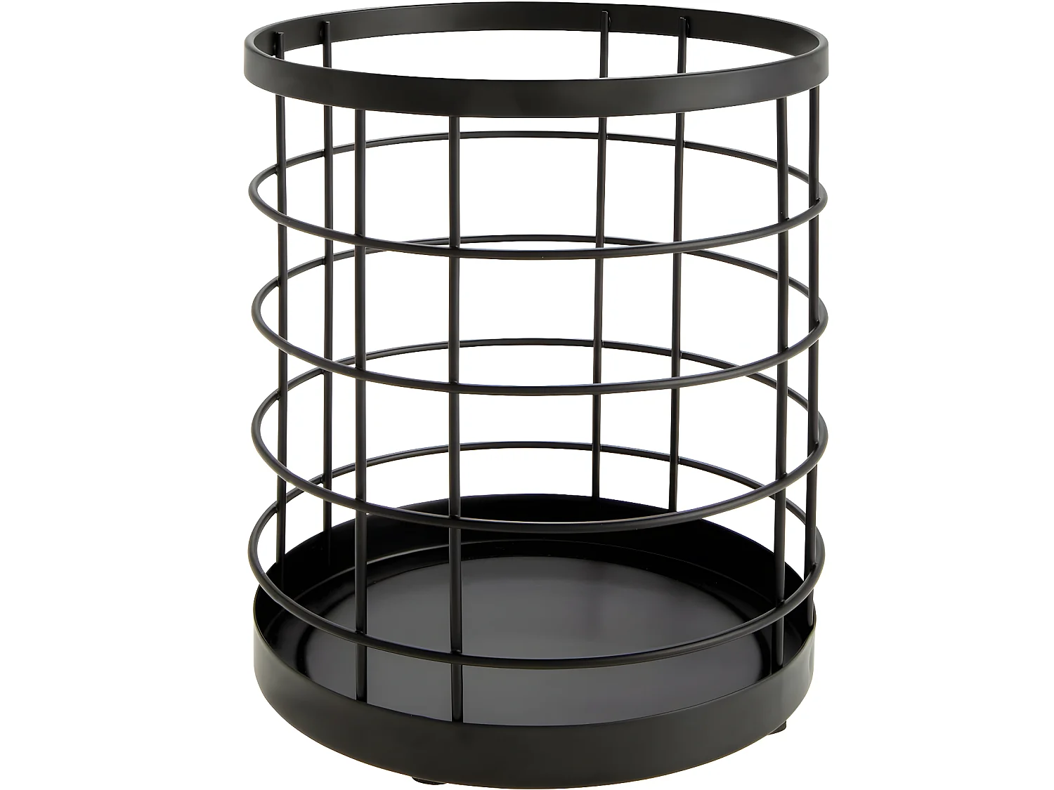 Pot pour ustensiles de cuisine en acier