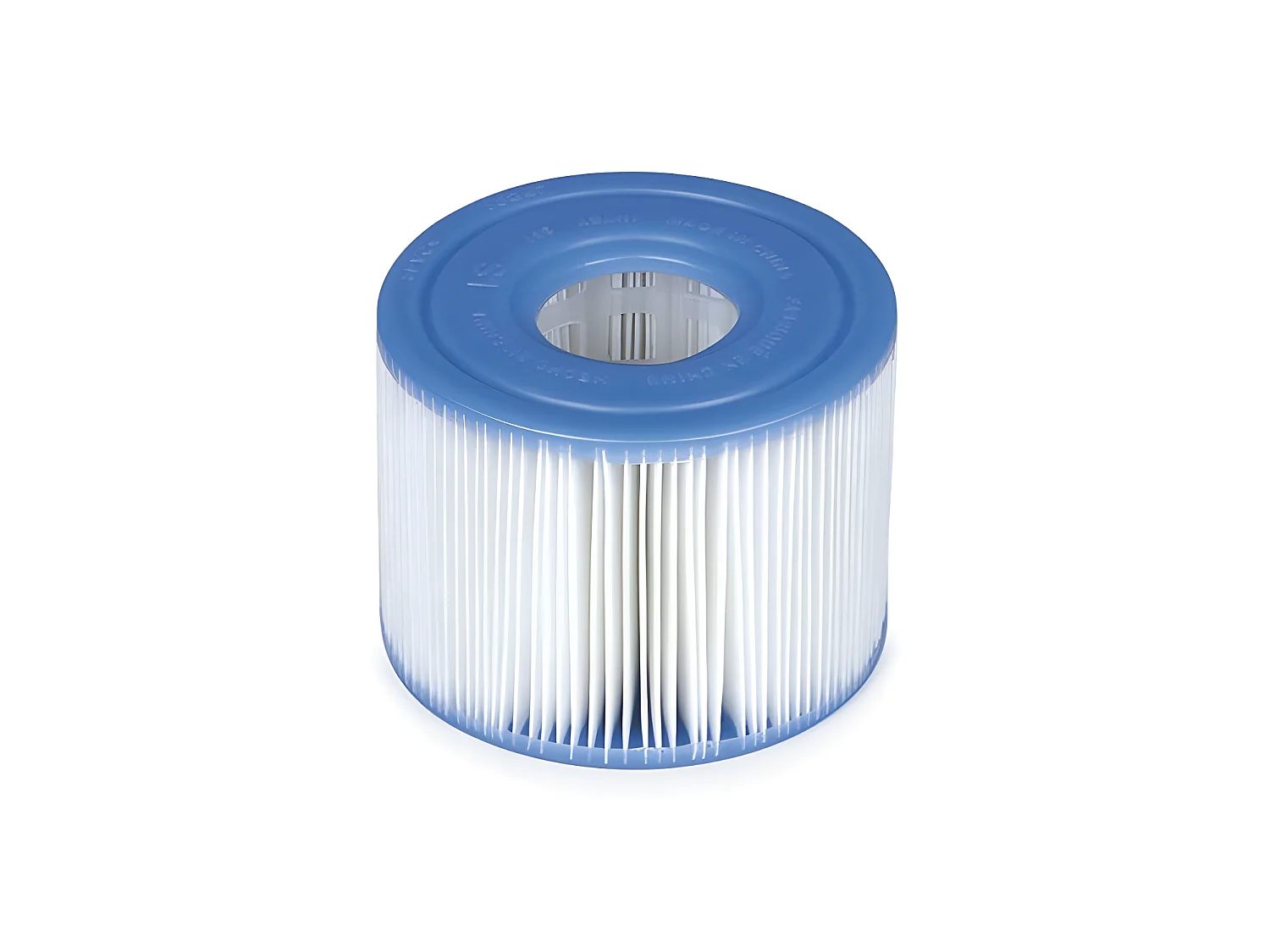 PureSpa Intex opblaasbaar zwembad 6 personen marineblauw