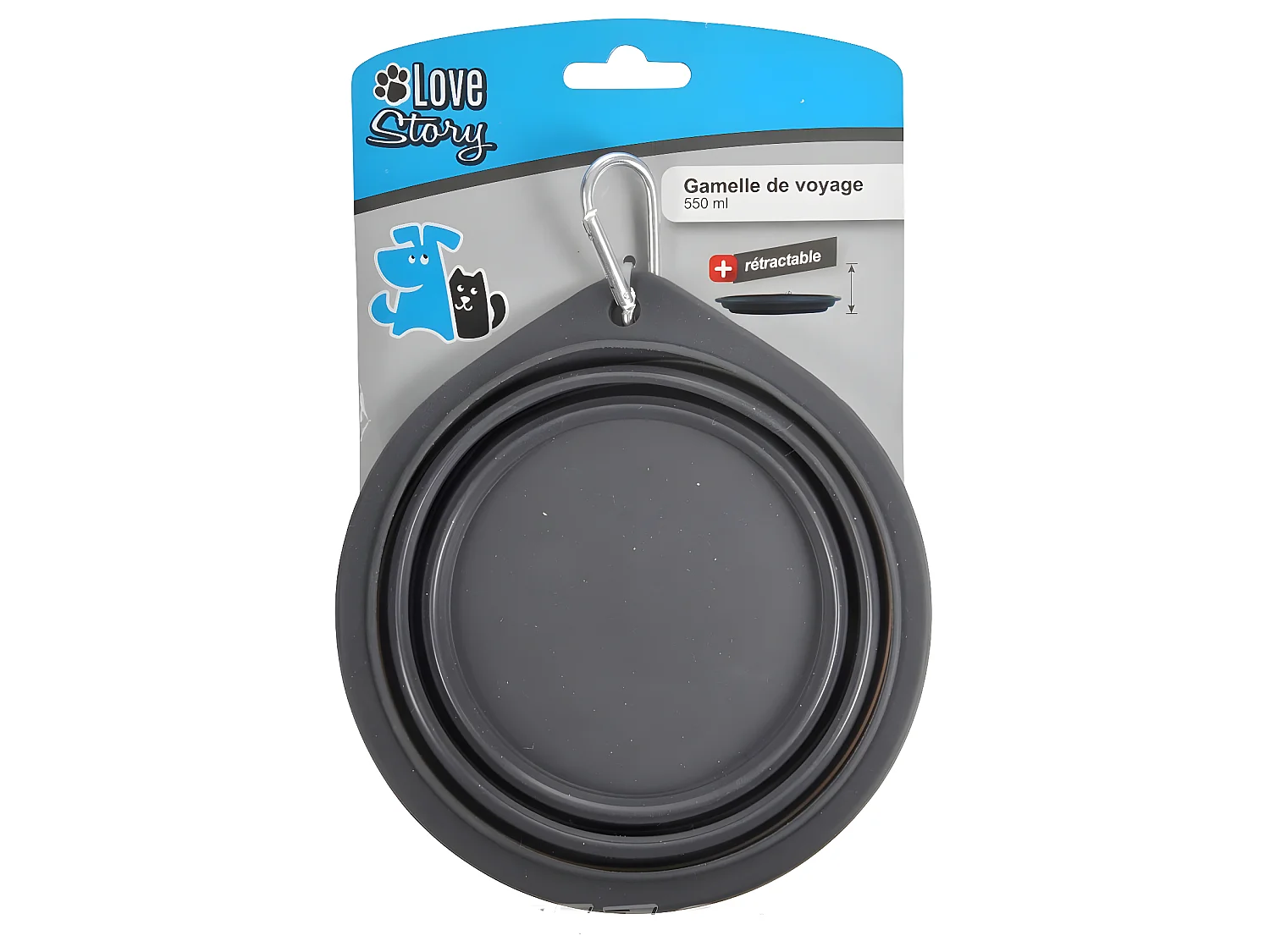 Gamelle retractable de voyage