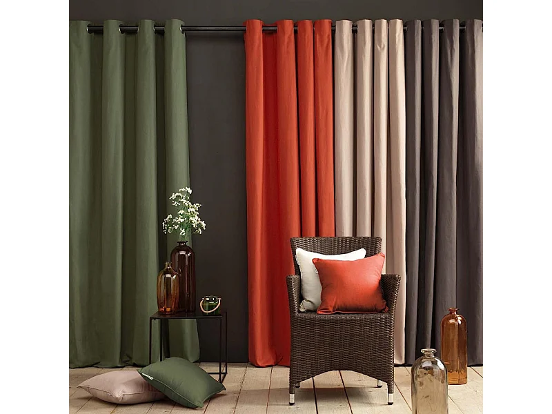 Coussin Déco "Panama" 60x60cm Kaki