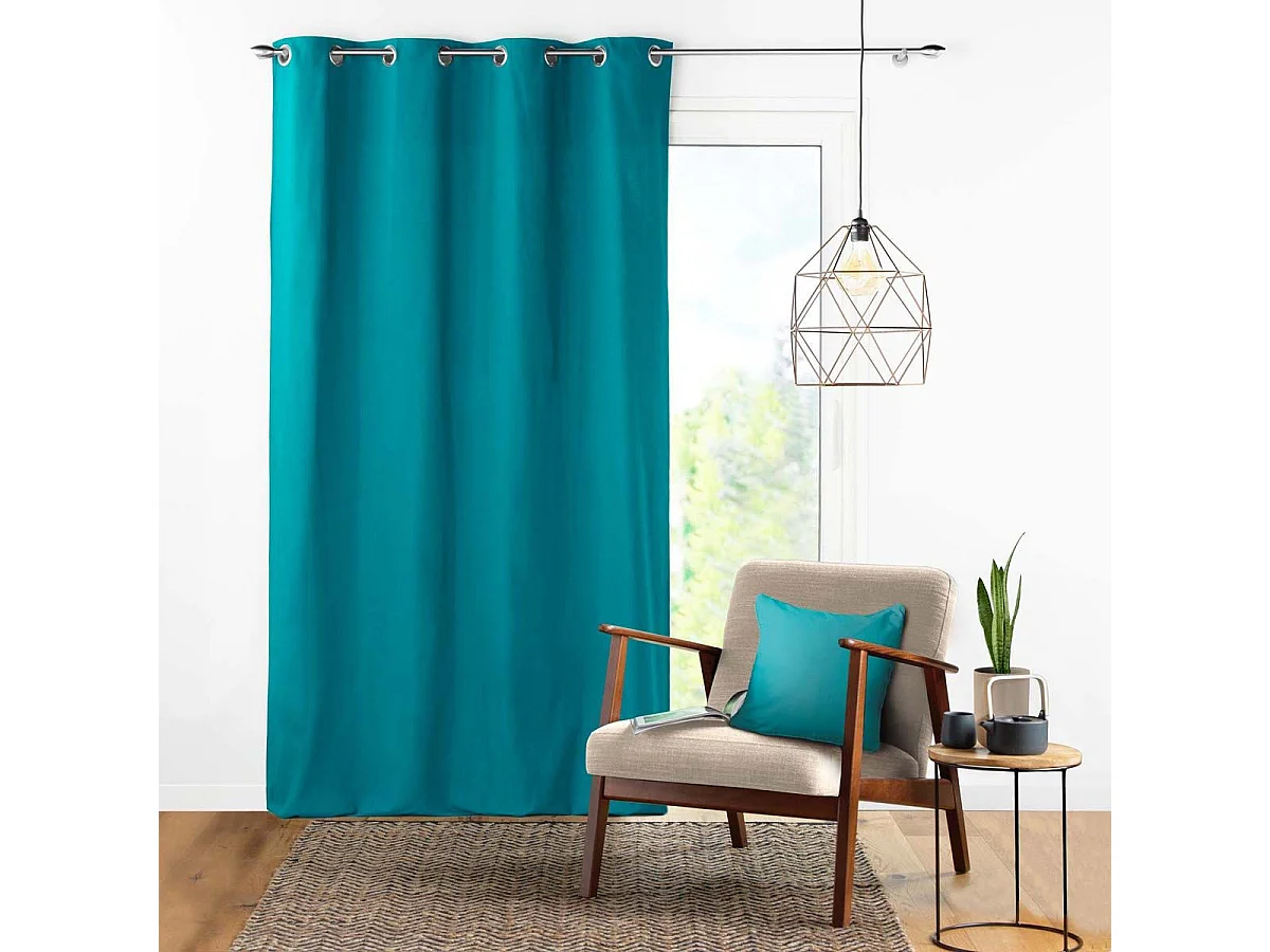 Coussin Déco "Panama" 60x60cm Bleu