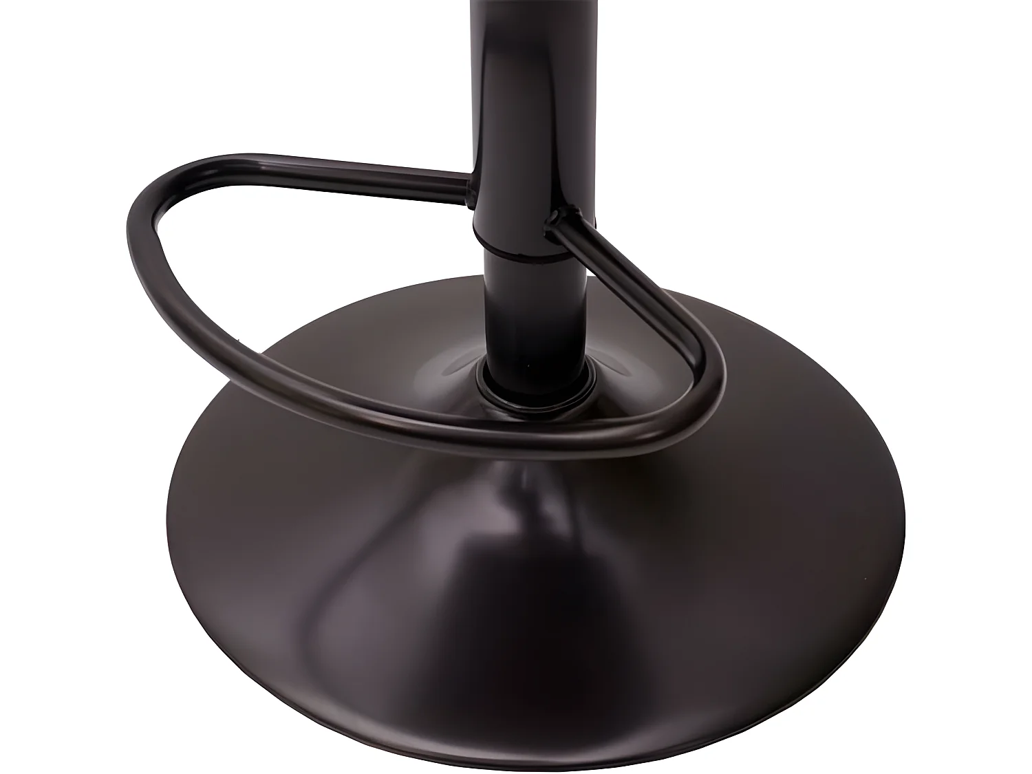 2x tabourets de bar métal grise 51 x 45 x 108 cm TDB04056