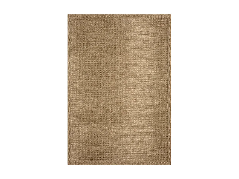 Tapis extérieur 80x150 tissé kilim marron LYN13 JUTE ART K