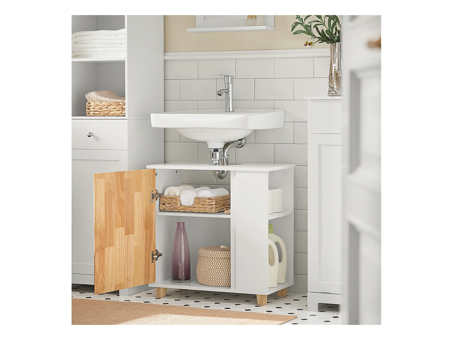 Szafka pod umywalkê Łazienkowy BZR75-W