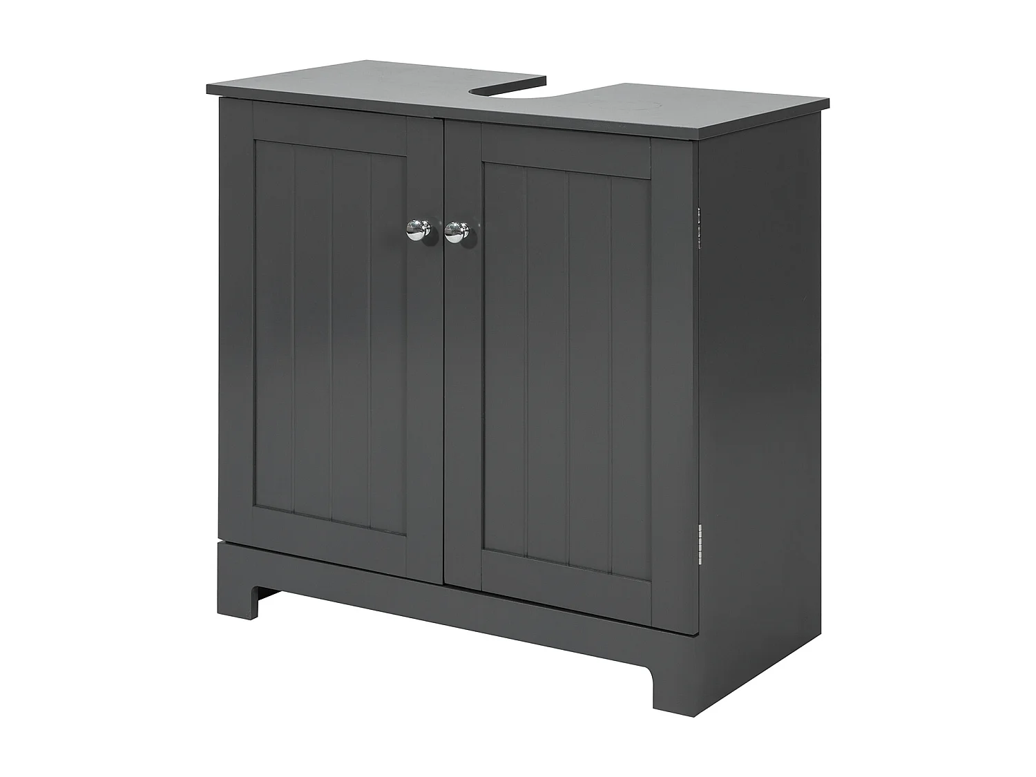 Waschbeckenunterschrank BZR18-DG 60 x 60 x 30 cm Grau