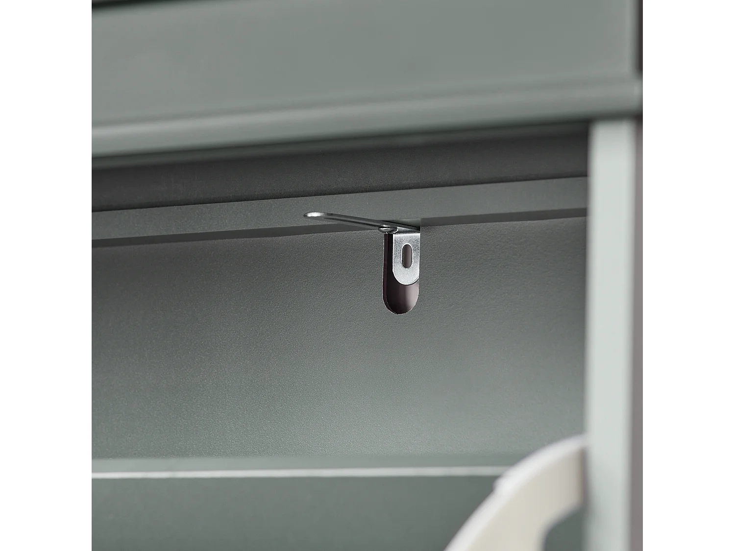 SoBuy FSR94-HG Schoenenrek met 3 vouwdeuren, smal schoenenrek, organizer voor schoenen