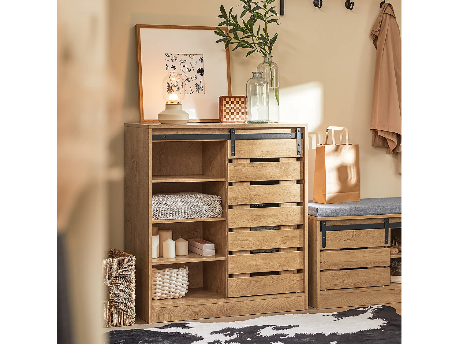 SoBuy armário de corredor, armários de corredor, Armários no corredor FSB65-N