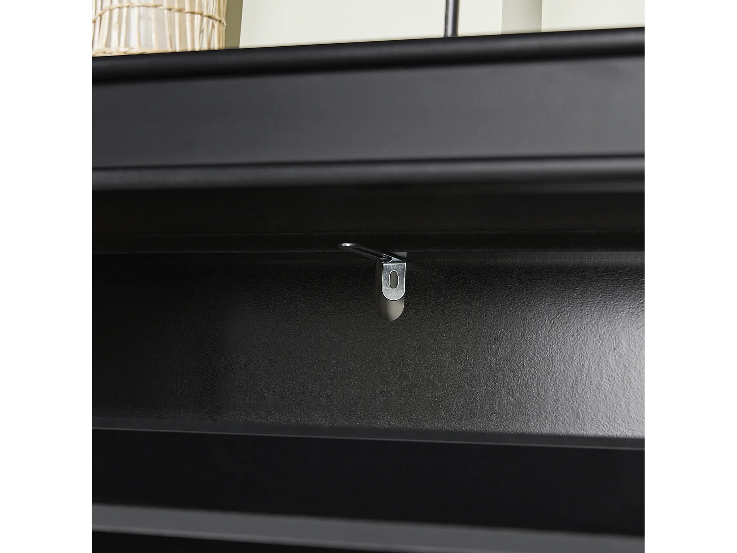 SoBuy FSR94-SCH schoenenrek met 3 vouwdeuren, smal schoenenrek