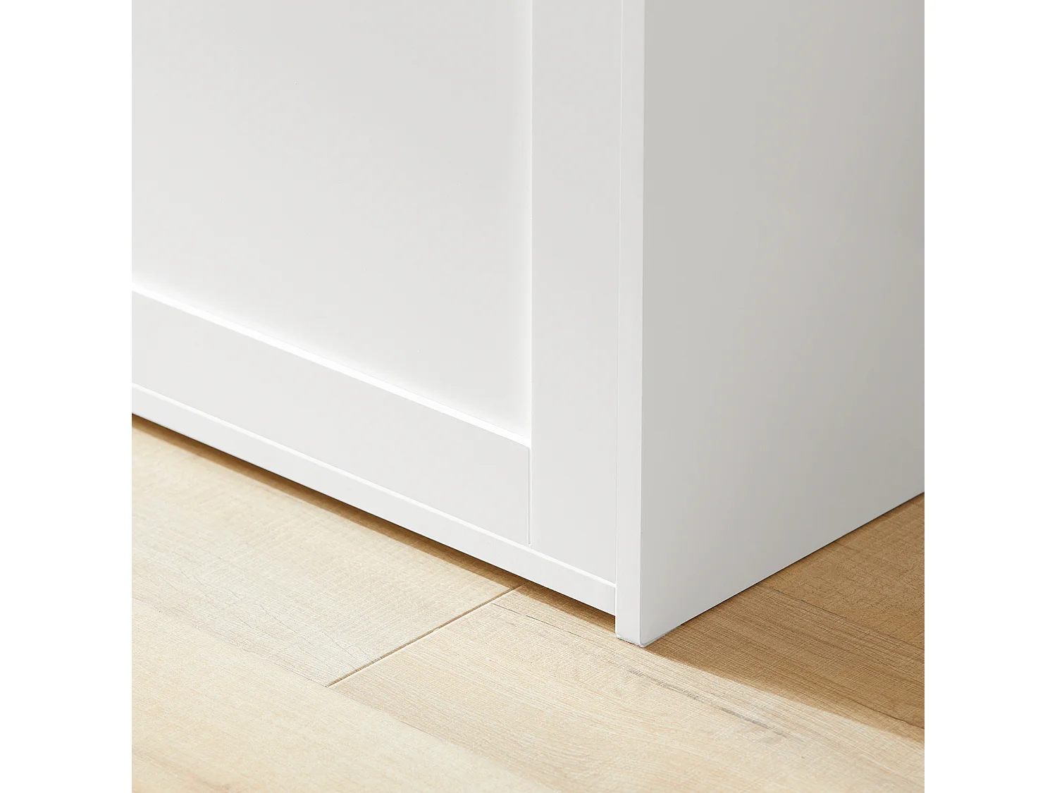SoBuy FSR144-WN Schoenenkast met 3 Kleppen Schoenenrek Gangkast, Opbergkast voor Schoenen, Schoenenkist Schoenenrek