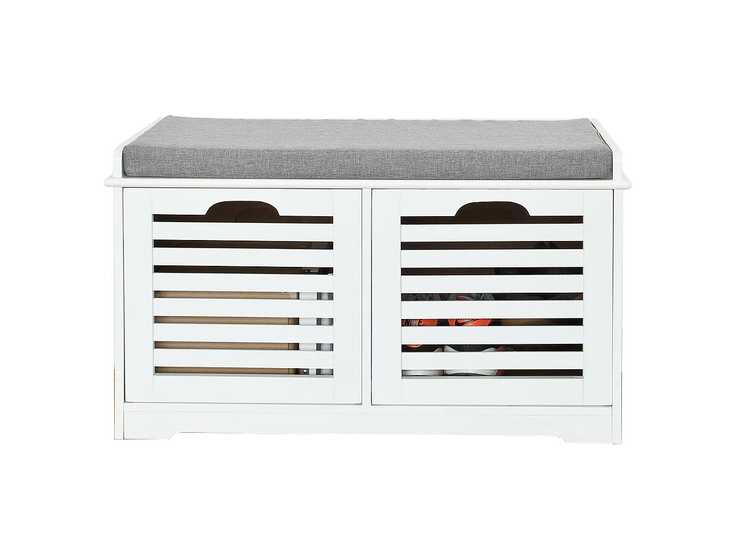 Sitzbank FSR23-K-W 71 x 43 x 34 cm Weiß