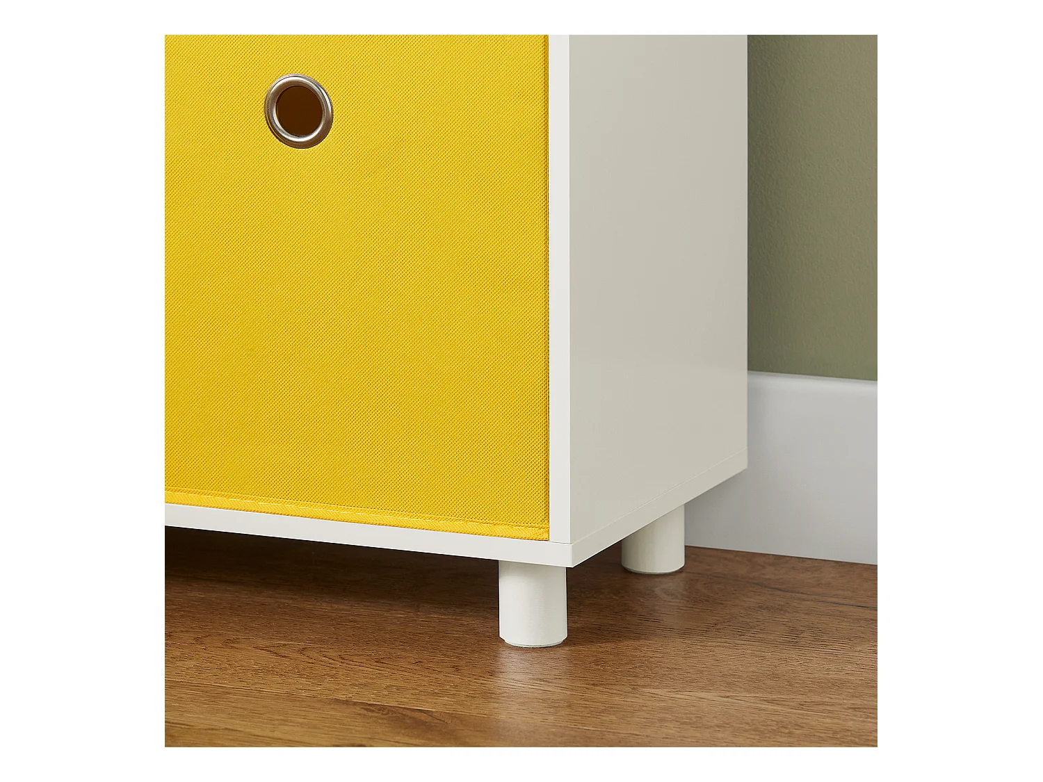 SoBuy FKW75-SCH Keukentrolley Serveerwagen Trolley Kast Servies met 1 deur en 3 planken