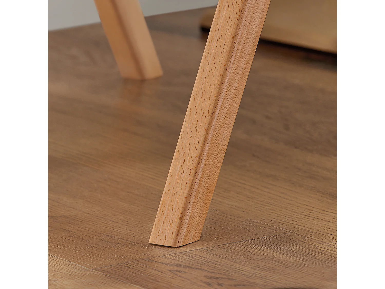 SoBuy Sedia Pieghevole Sedia da cucina con sedile e schienale imbottiti Sedia da scrivania in faggio grigio scuro FST92-SG