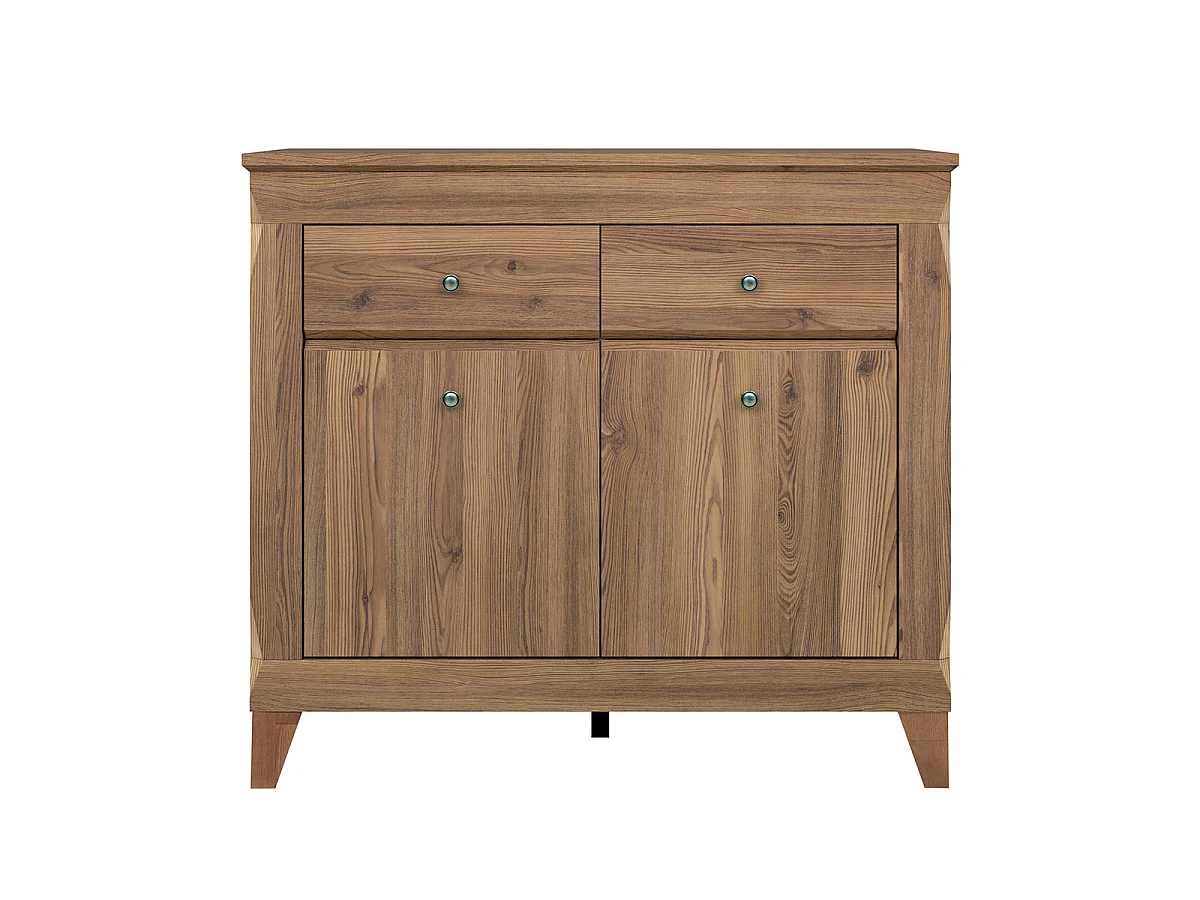 Raya Wood 2-door 2-drawer sideboard