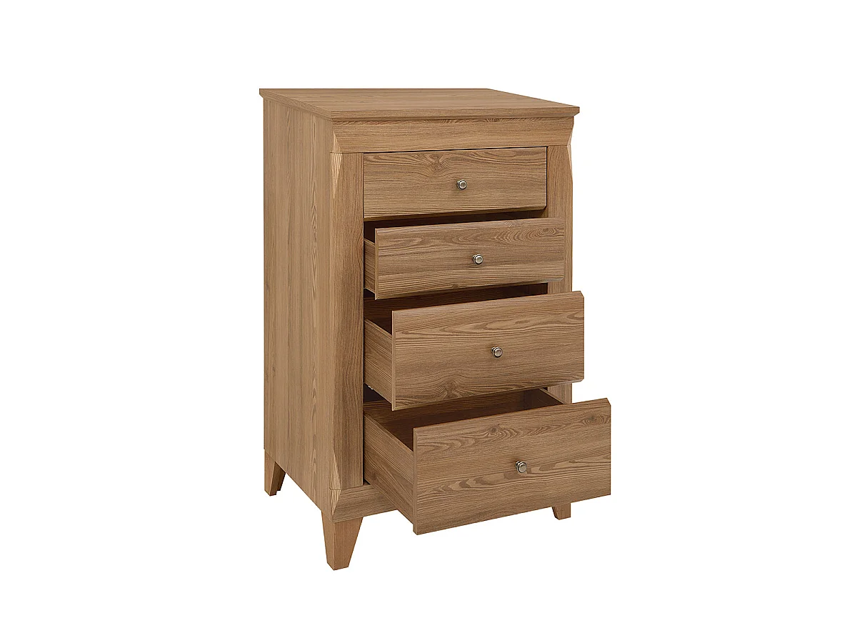Chiffonnier 4 tiroirs Raya Bois