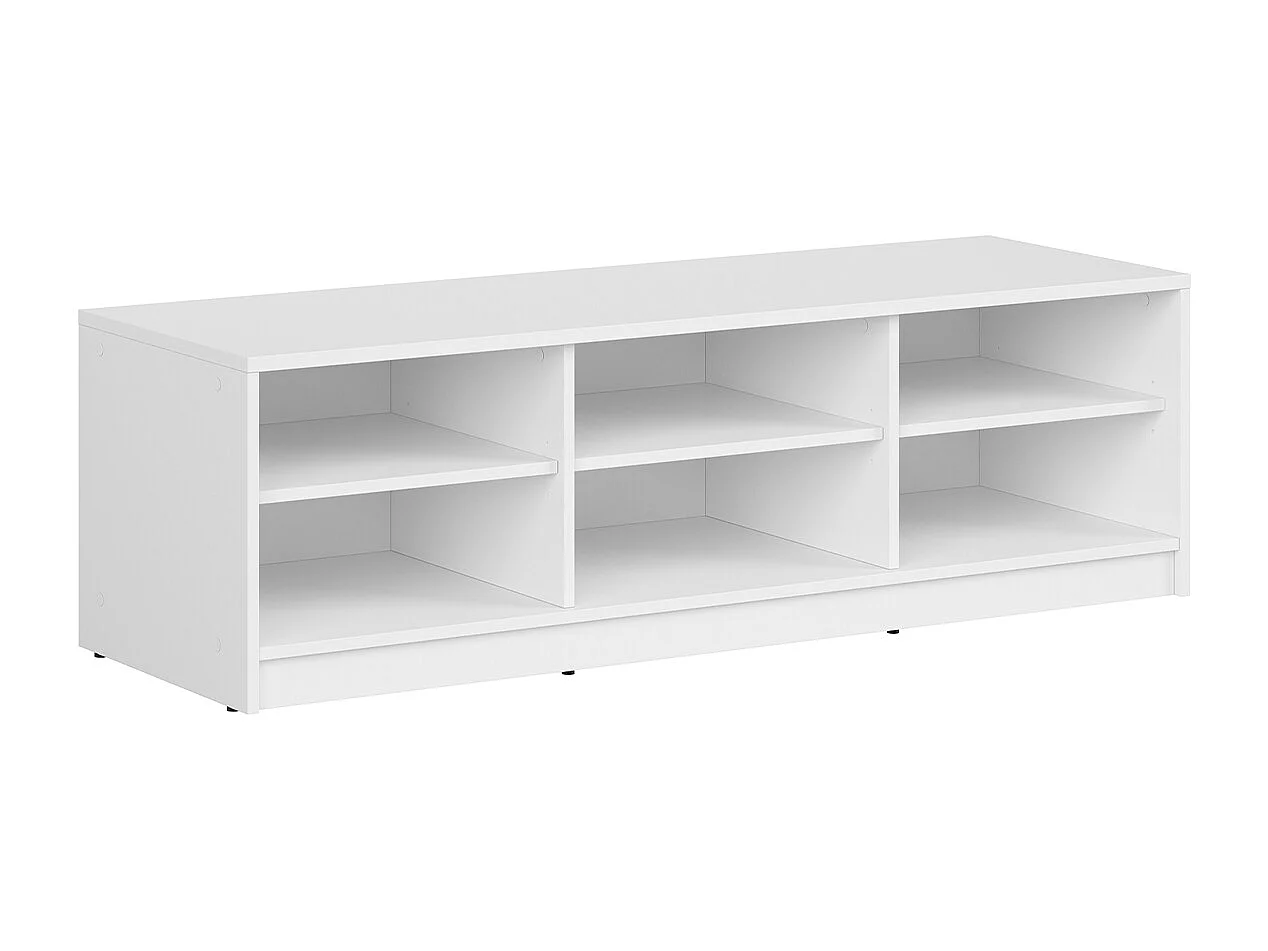 Móvel TV Ewen branco 138cm