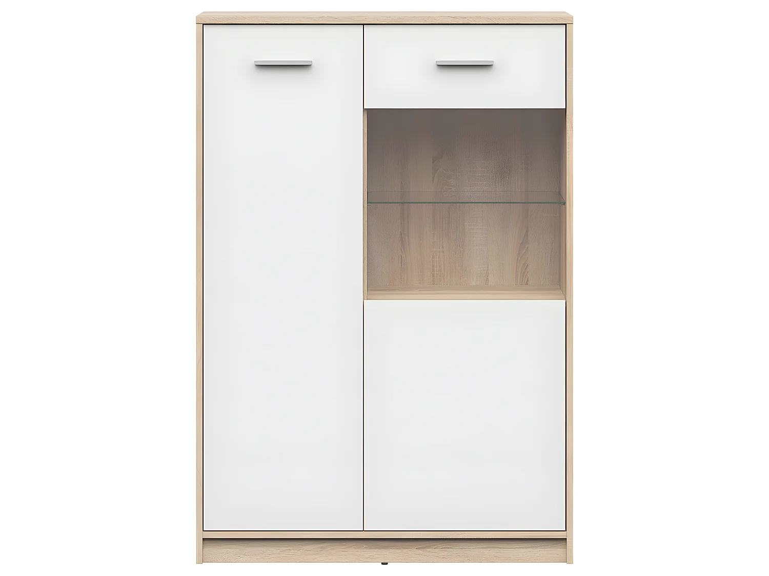 Ewen Wood and White 2-deurs servieskast