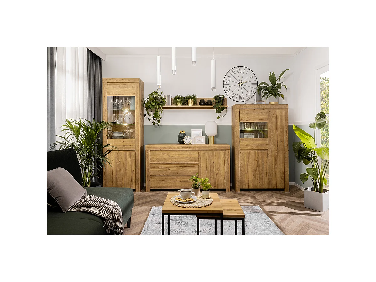 Vetrina a 2 ante Hella Wood