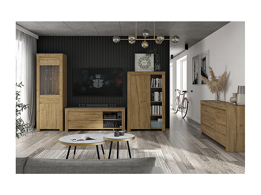 Vetrina a 2 ante Hella Wood