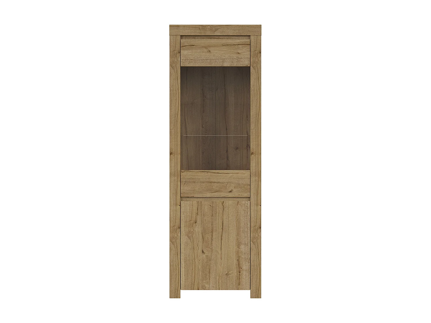 2-türige Vitrine Hella Holz