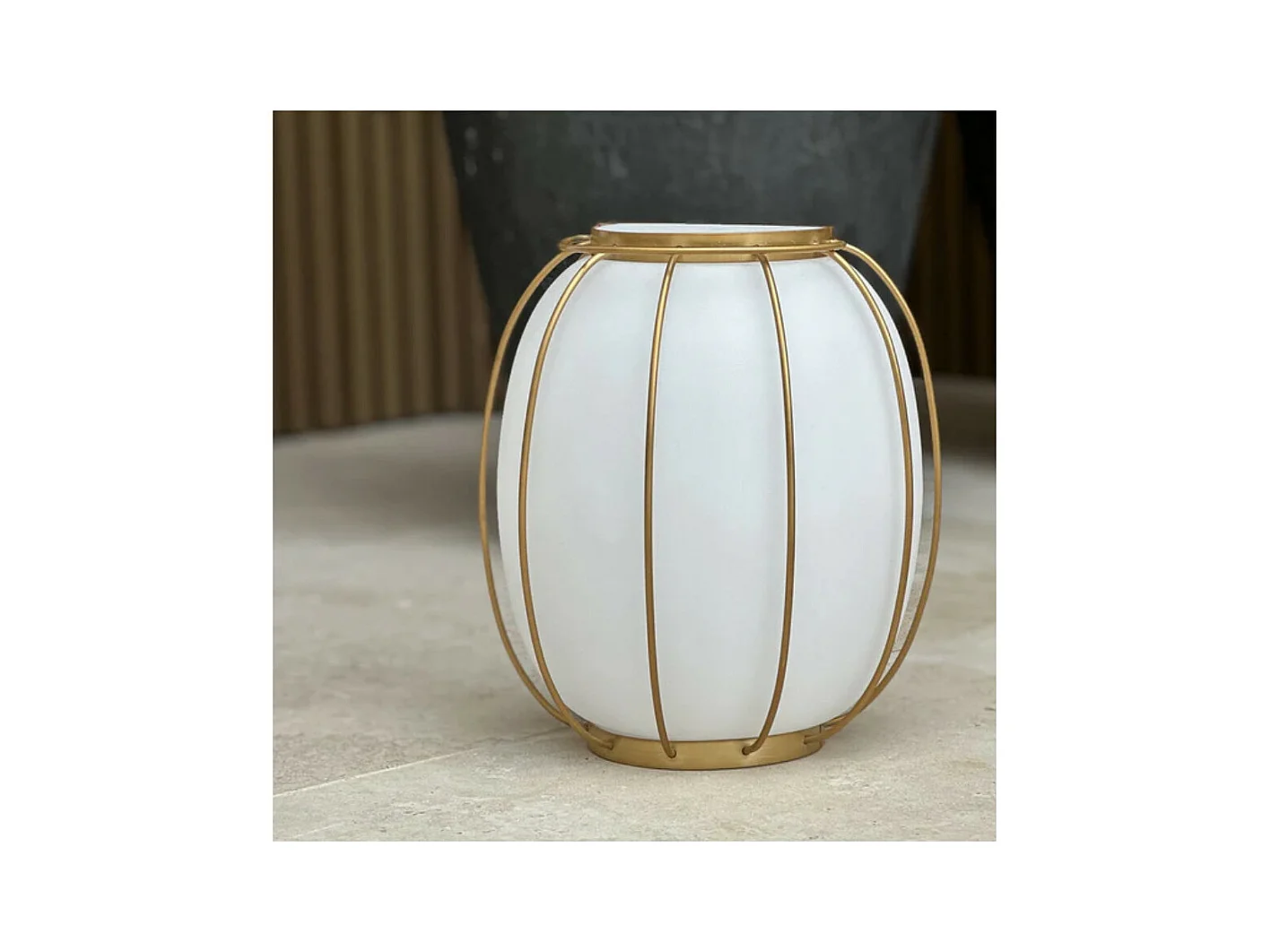 Draadloze tafellamp H27cm TULUM