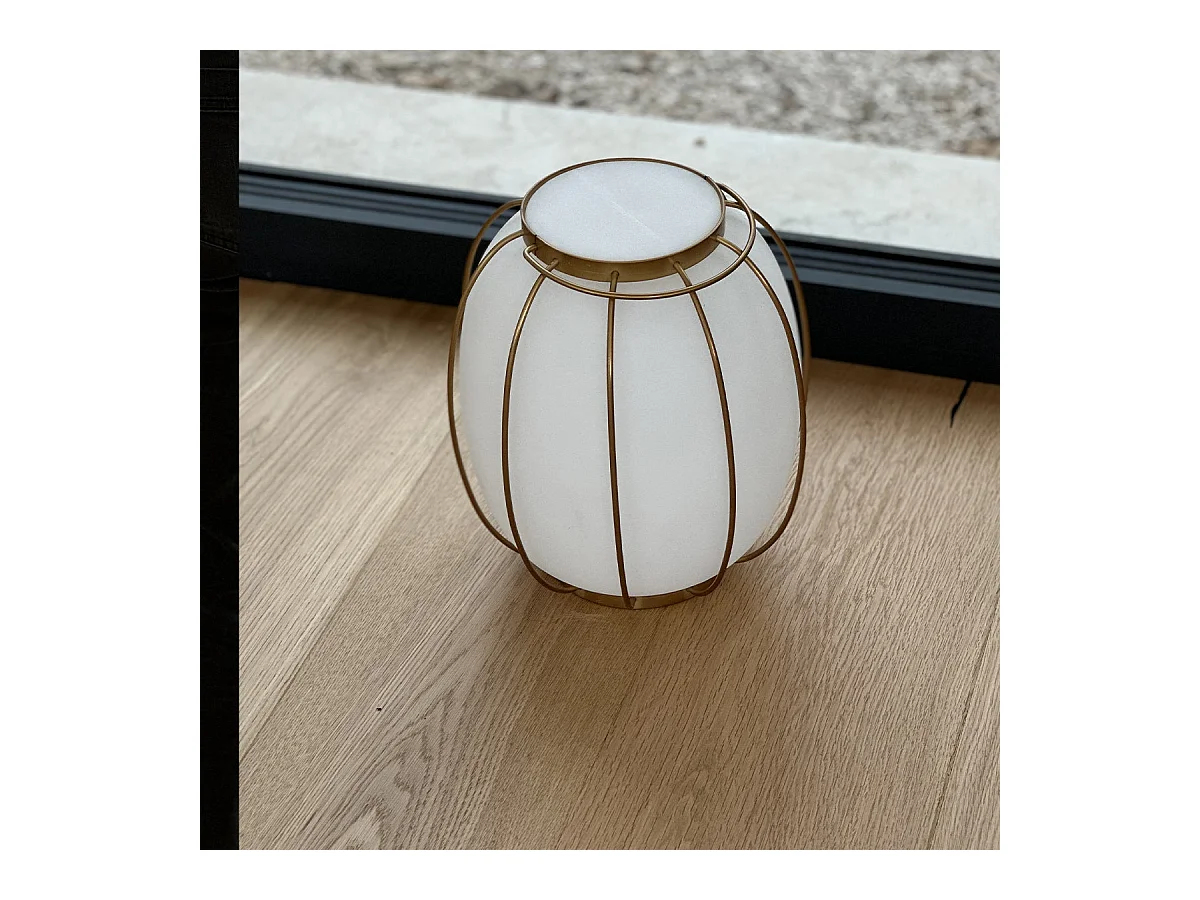 Draadloze tafellamp H27cm TULUM