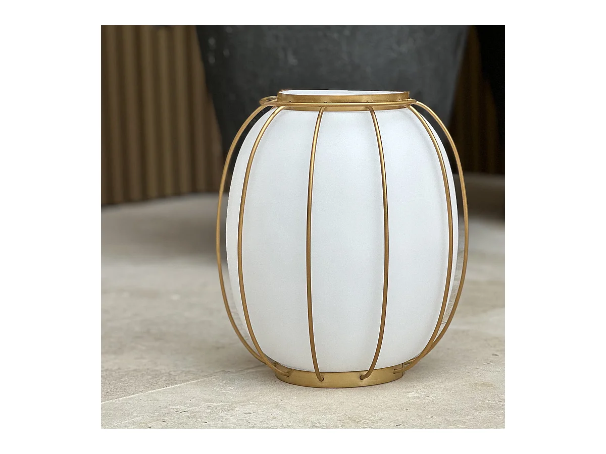 Draadloze tafellamp H27cm TULUM