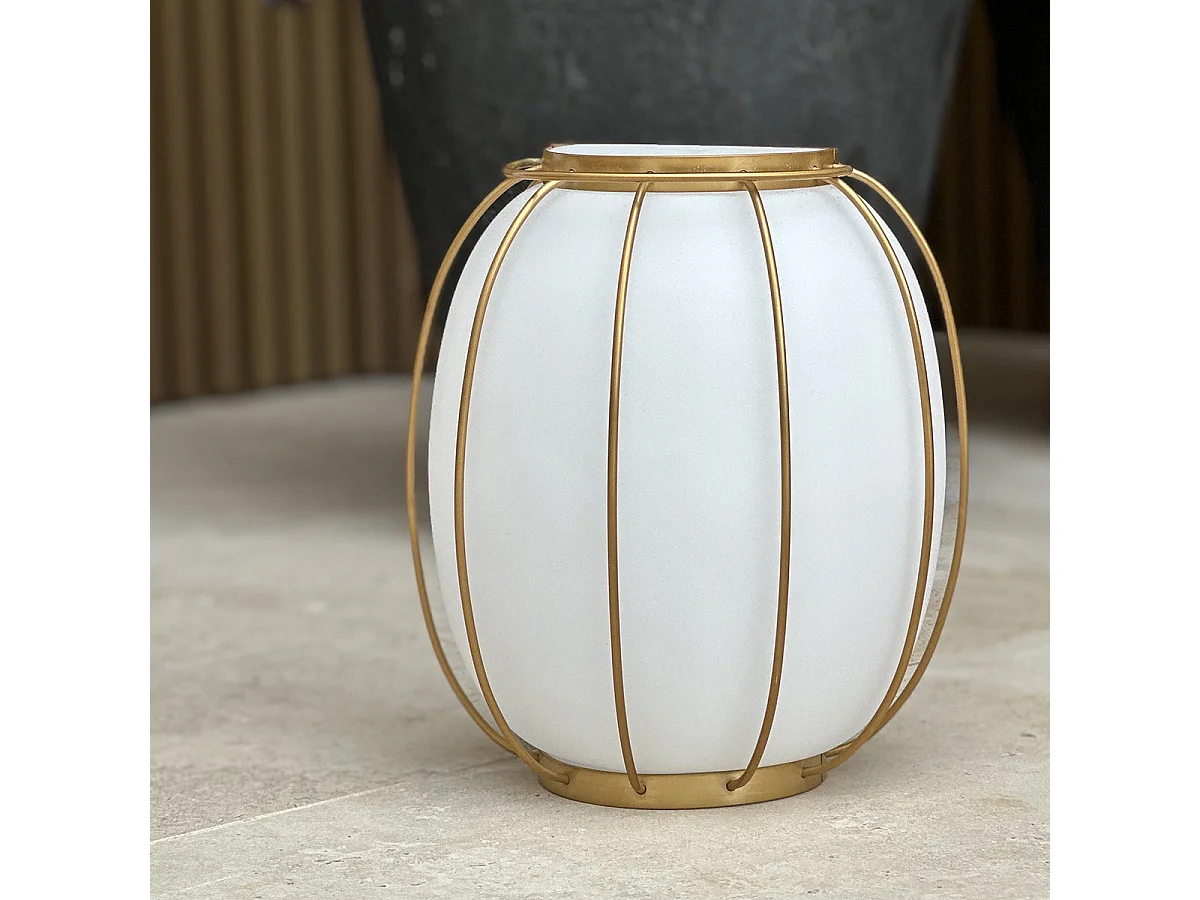 Baladeuse sur batterie TULUM - 90 à 170 lumens - Ø 26 x H 32 cm - LUMISKY