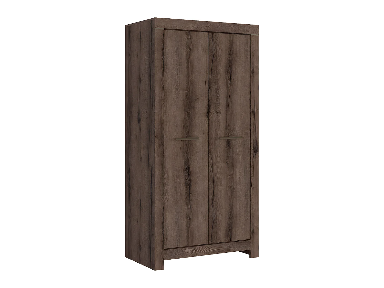 Armoire 2 portes Adam Bois foncé