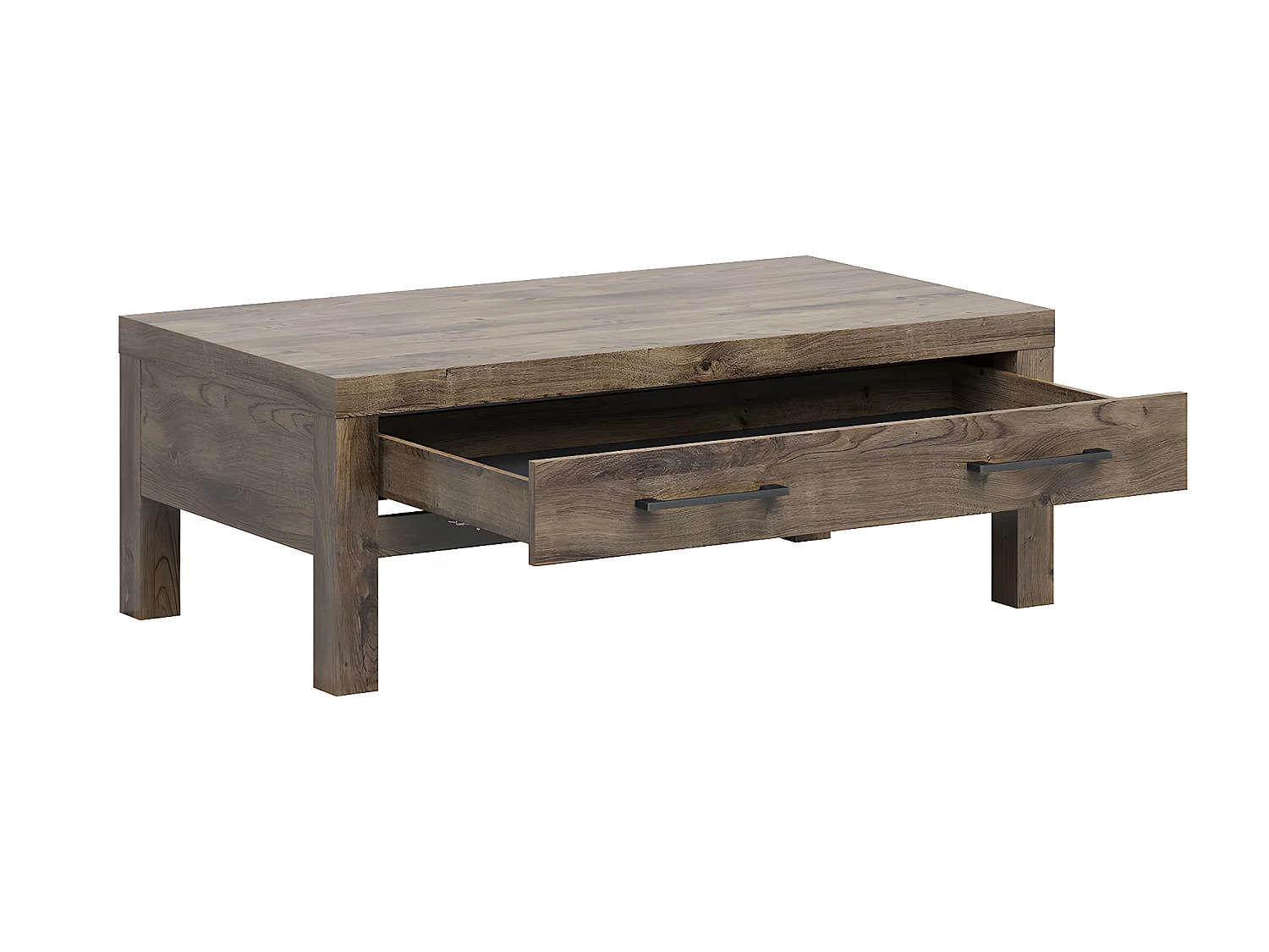 Mesa de centro 1 gaveta Amaury madeira 40cm