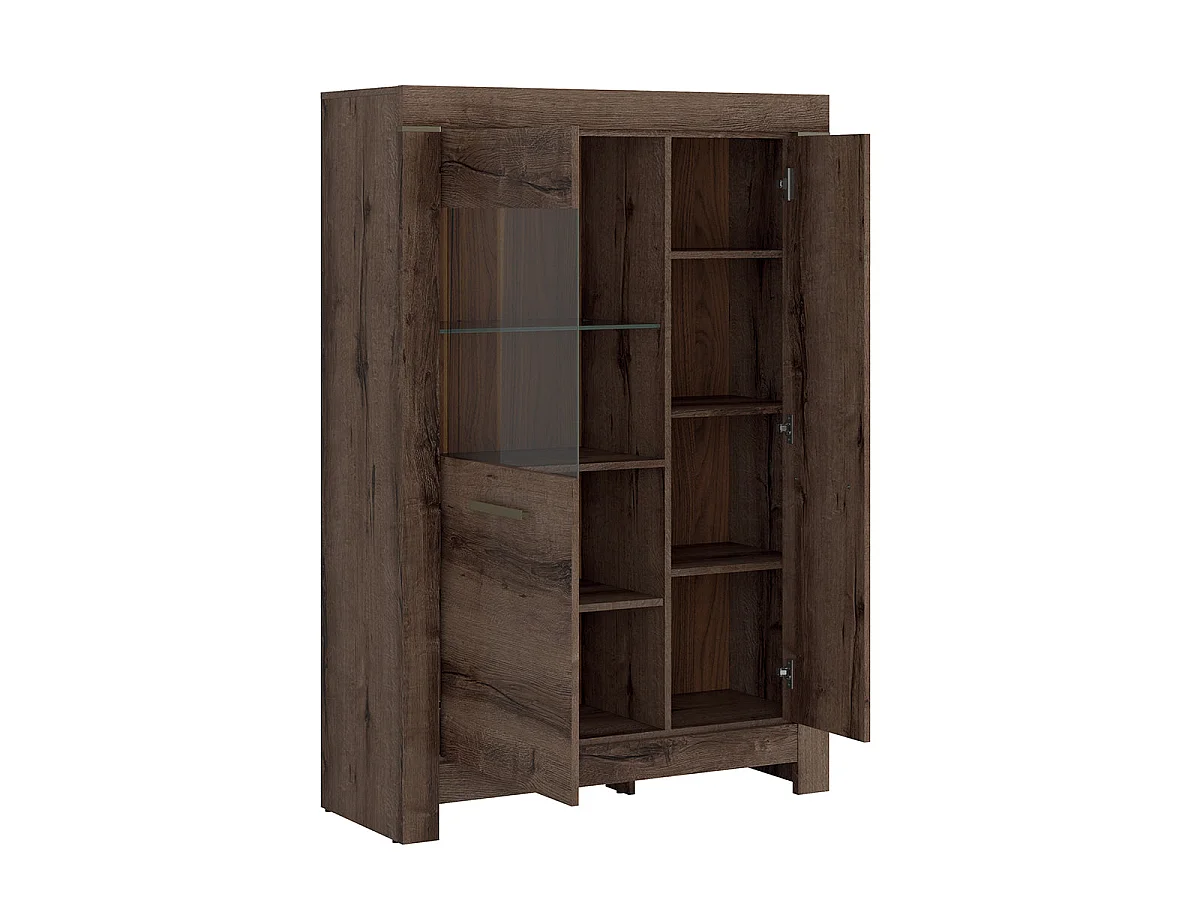 Vaisselier 2 portes Adam Bois foncé