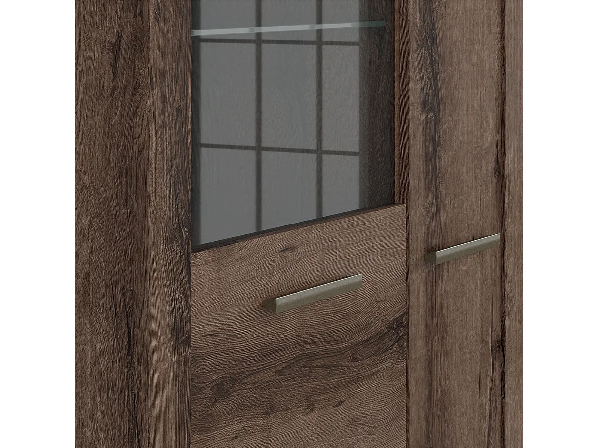 Vaisselier 2 portes Adam Bois foncé