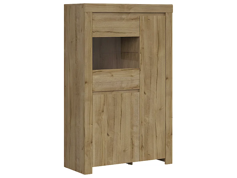 Credenza 3 ante Hella marrone 156cm