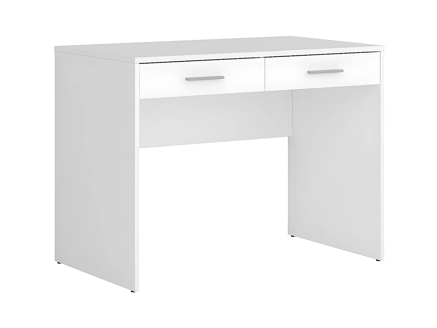 Secretária 2 gavetas Ewen branco 76cm