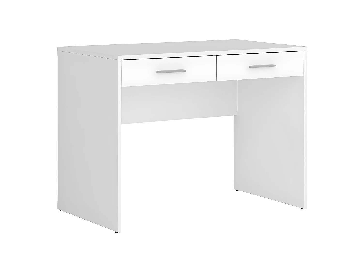 Secretária 2 gavetas Ewen branco 76cm